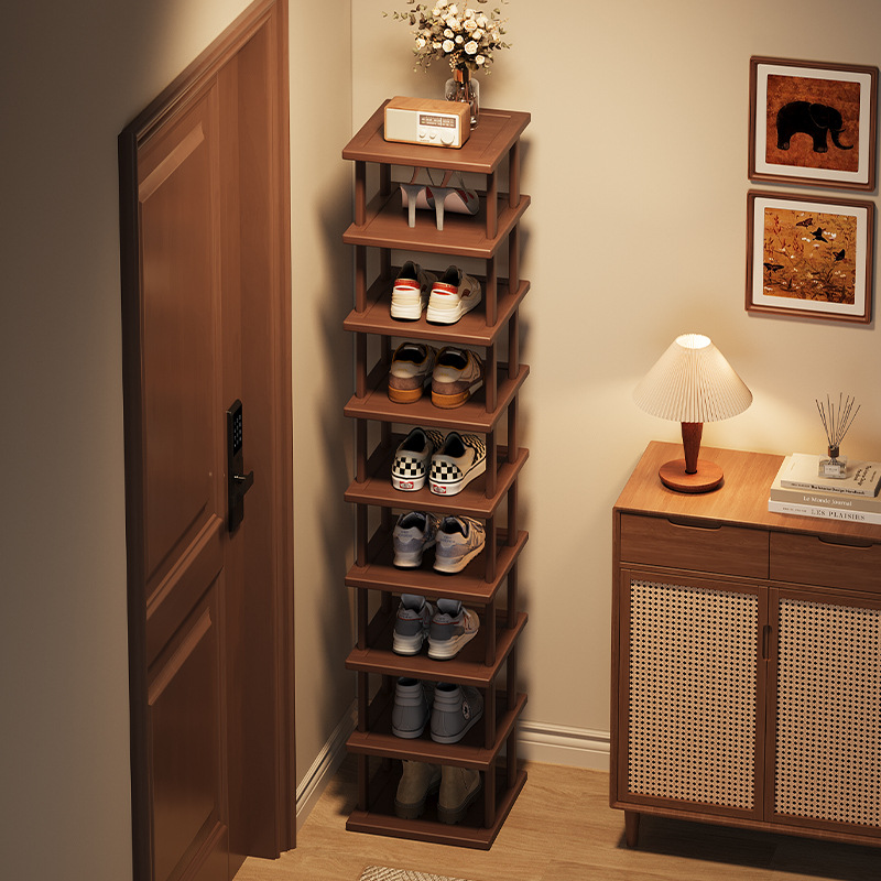 رف أحذية عصري للمدخل، خزانة أح - مراجعة Shoe Rack Cabinet Narrow Entryway وسعره