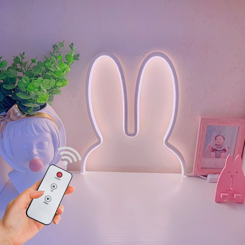 لطيف Led أرنب أضواء الجدار USB - مراجعة Floating Nightstand With Led Light وسعره