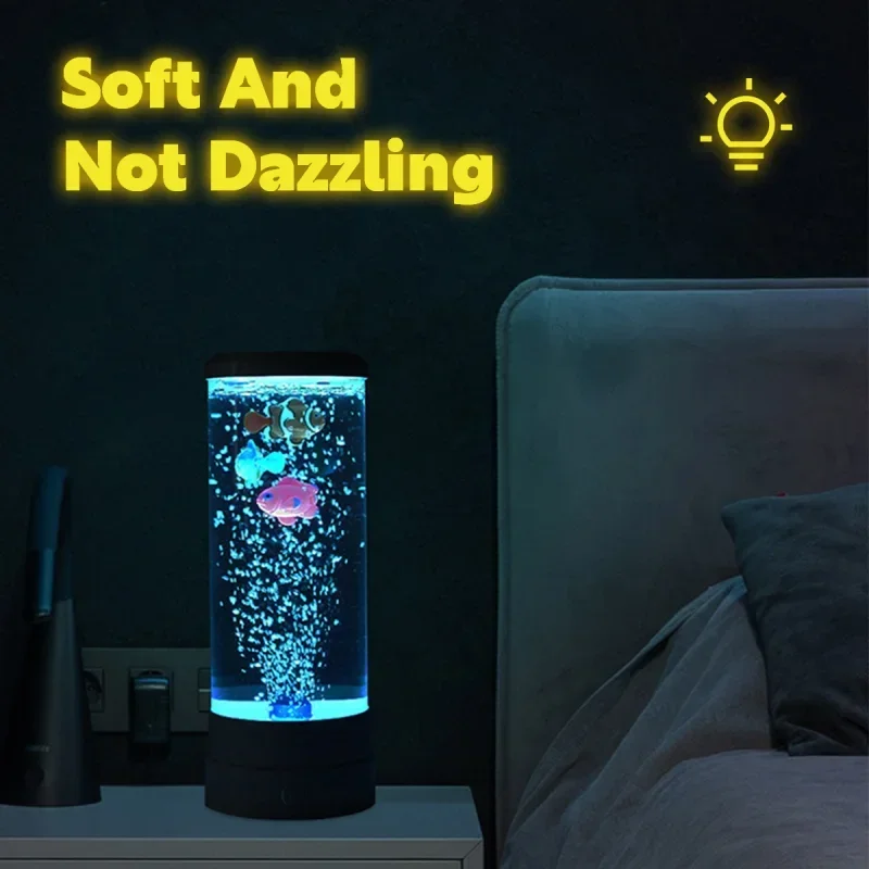 LED مصباح السمك المحيطة ضوء ال - مراجعة Floating Nightstand With Led Light وسعره